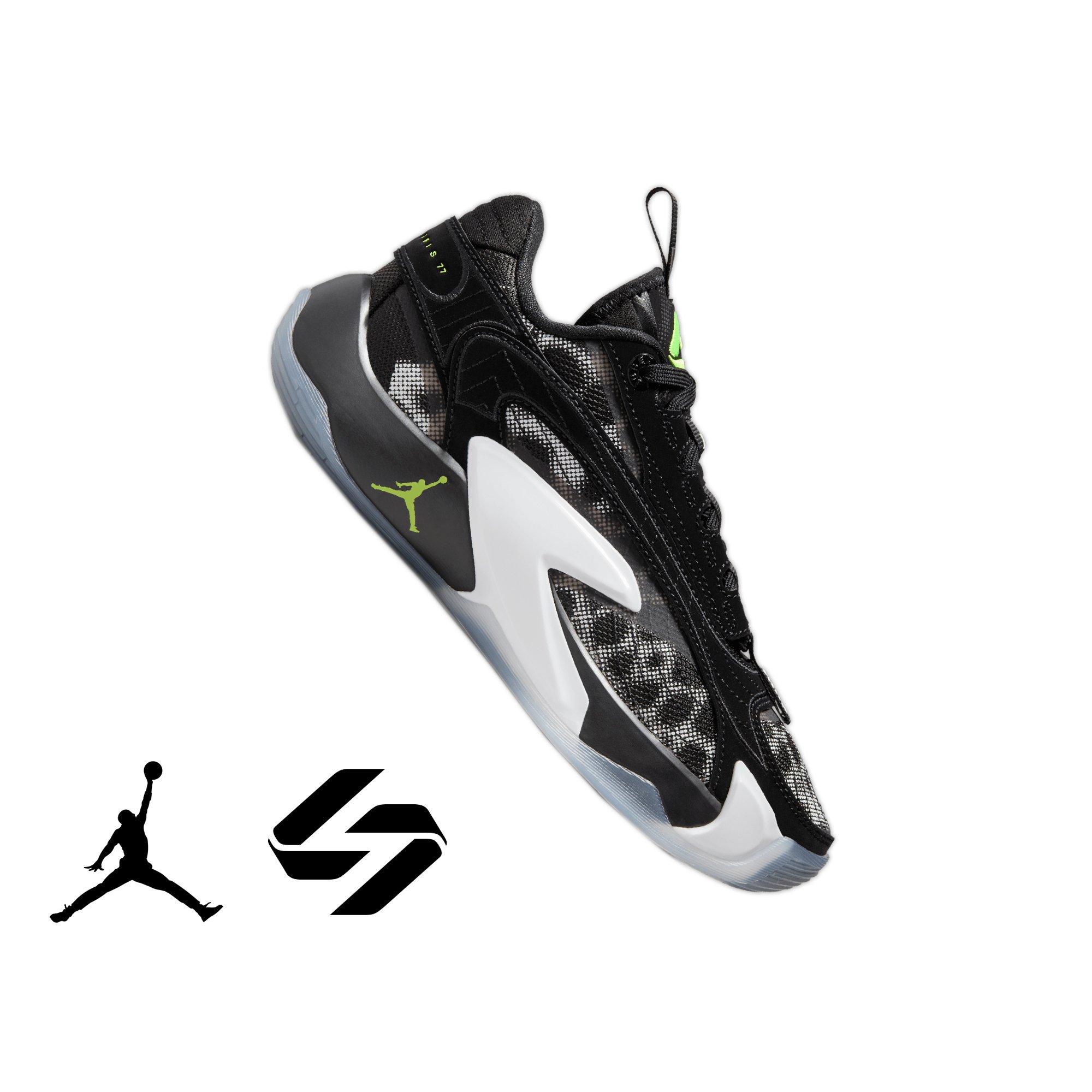 Jordan Luka 2 "Black/White/Volt" Grade School Kids' Basketball Shoe